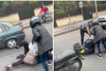 Motociclistas pelean en la Avenida Boyacá con Suba 