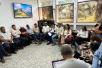Reunión arroceros, gobierno nacional 