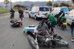 Conductores desesperados en la Américas les tocó tener paciencia