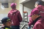 Desmantelan bodega de reciclaje