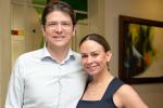 Miguel Uribe Turbay y su esposa, Claudia Tarazona