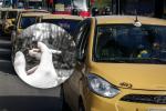 Multa por fumar en taxi