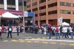 Paro de maestros en Bogotá