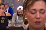 Andrea Guzmán llora en MasterChef Celebrity