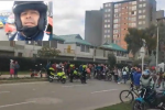 Accidente y bloqueo total generan caos en la Av. Guayacanes en Bosa