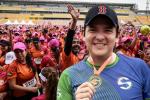 Miguel Uribe Turbay participó en la Carrera de la Solidaridad 2024
