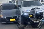 Estrellón entre ambulancia y carro colapsa vía clave en Engativá