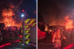 Emergencia por incendio en Fontibón: columnas de humo y caos vial