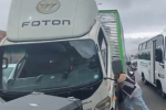 La Autonorte colapsada por dos incidentes que tienen frenado todo el tráfico