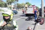 La calle 80 se paralizó por accidente fatal entre tractocamión y ciclista