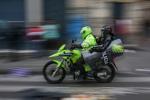 Moto de policía. Imagen de ilustración.