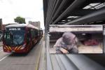 Robo de cables en TransMilenio