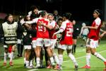 Independiente Santa Fe derrotó a Atlético Nacional, en la liga femenina