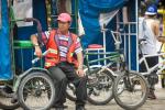 Trabajadores de bicitaxis