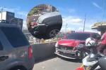 Choque múltiple en Puente Aranda