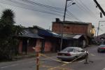 Poste a punto de caer causa cierre y caos en la vía Bogotá – La Calera
