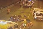 Cierre total en túnel La Santandereana por accidente vial