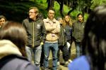 Funcionarios de la Alcaldía de Bogotá, en el parque Nacional