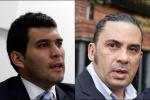 Julián Quintana y Francisco Bernate, abogados de la familia de Valeria Afanador y del Gimnasio Campestre Los Laureles, respectivamente (izquierda a derecha)