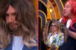 Jorge Rausch y Nicolás de Zubiría con pelucas en MasterChef Celebrity