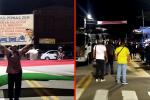 Los manifestantes anunciaron que continuarán con las movilizaciones de manera pacífica