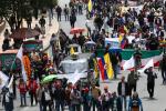 Manifestaciones en Bogotá, del 9 al 14 de septiembre de 2025