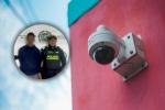 Policía bajó a ladrón que se trepó como el 'Hombre araña' para robar cámara