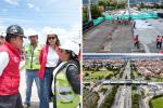 IDU reporta avances del puente en la 153 con Autonorte: obra ya toma forma