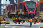 Llegada del primer tren del Metro de Bogotá a Cartagena. Protocolo de descarga completado. Alcaldía de Bogotá