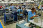 Trabajadoras de fábrica textil 