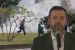 Alcalde Carlos Fernando Galán denuncia por terrorismo a responsables de disturbios en Bogotá
