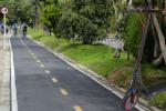 Conductor de scooter arrolló a menor en la ciclovía y se dio a la fuga