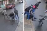 Robo a hombre de silla de ruedas