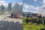 Fuerte explosión en Tunja: volqueta bomba afectó 29 viviendas