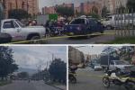 Manifestación en Av. Villavicencio causa demoras y desvíos obligatorios