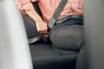 Multa por no llevar cinturón de seguridad en el asiento trasero