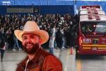 Rutas de TransMilenio en concierto de Carín León