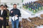 Incautaron 970 kilos de pólvora en Bogotá