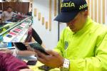 Se acabó la vitrina de celulares robados operativo duró tres horas