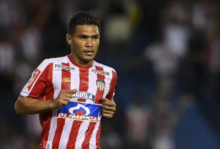 Teófilo Gutiérrez, delantero Junior de Barranquilla