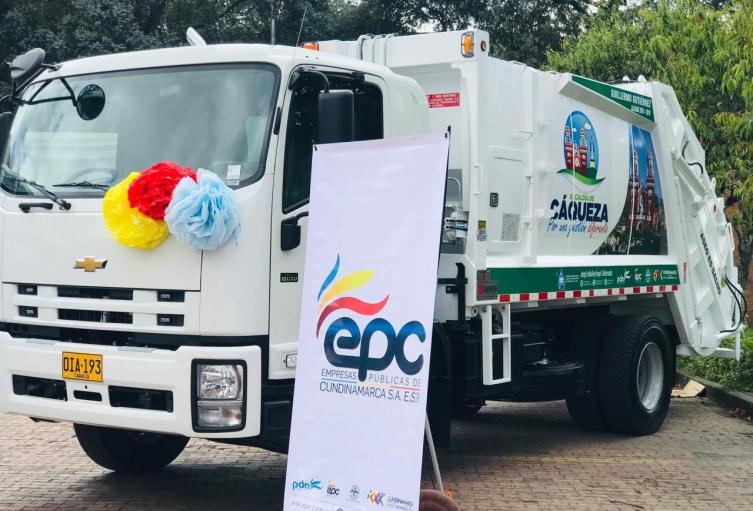 Gachancipá y Caqueza dos municipios con vehiculos nuevos de basura