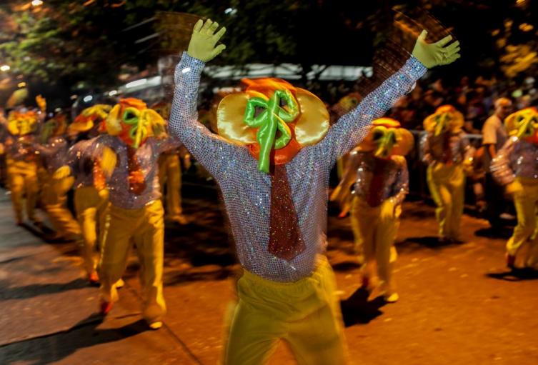 Noche de Guacherna, antes del Carnaval de Barranquilla.