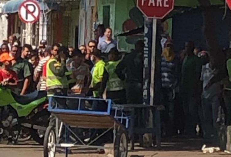 Mercado Publico de Santa Marta, atentado sicarial