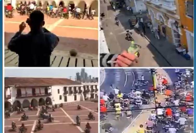 Protestaron en los bajos de la Alcaldía