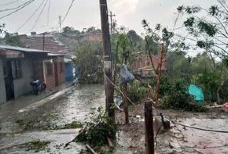 Las lluvias afectan a los campesinos en zona rural del Cesar