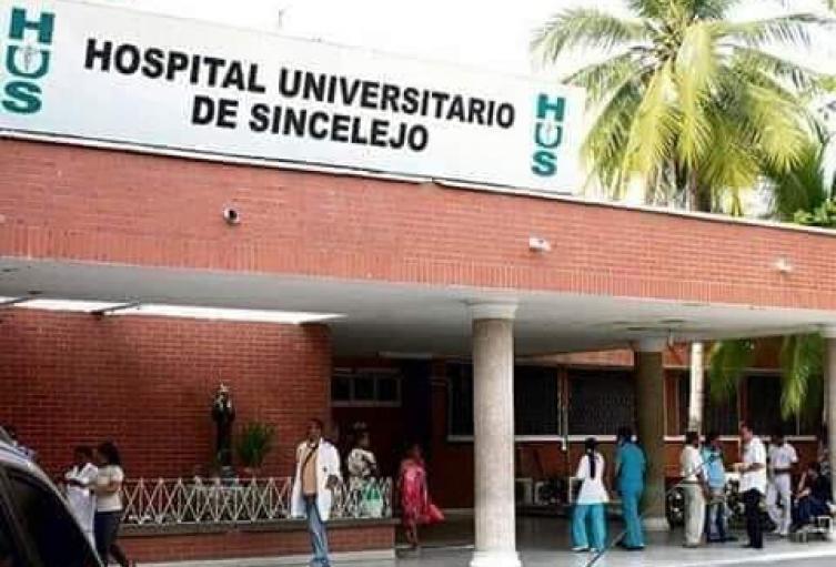 Hospital Universitario de Sincelejo informò que uno de sus trabajadores,fallecio ayer victima del coronavirus.