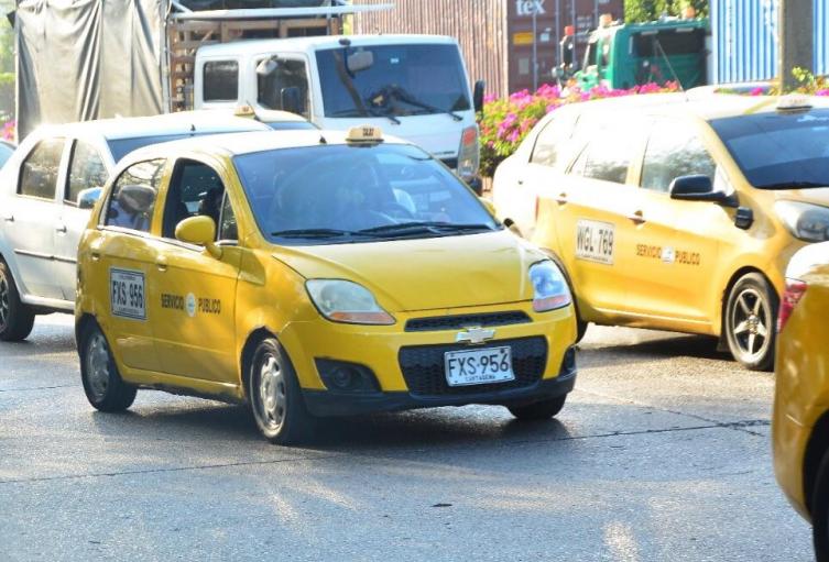 Inicia rotación del Pico y placa para taxis en Cartagena
