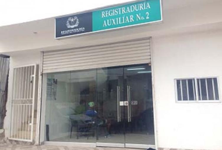 Registraduría Auxiliar en Cartagena