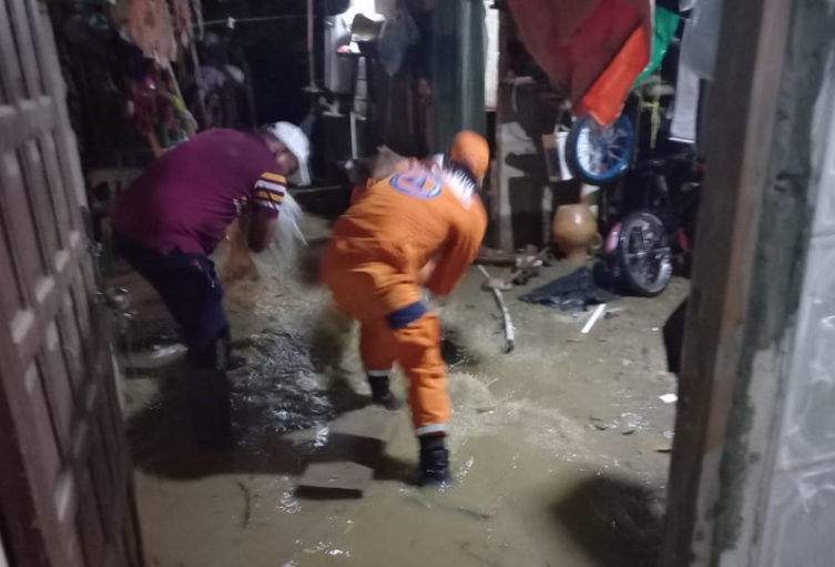 Emergencia por las lluvias en Santa Marta