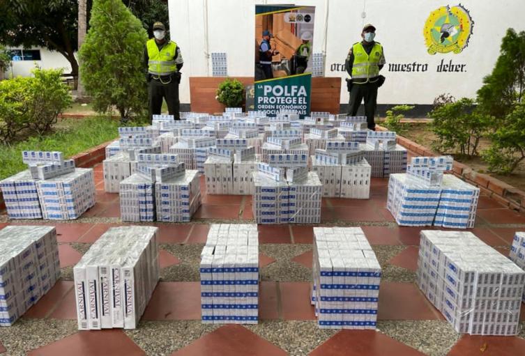 La mercancía tenía como destino a Bogotá.